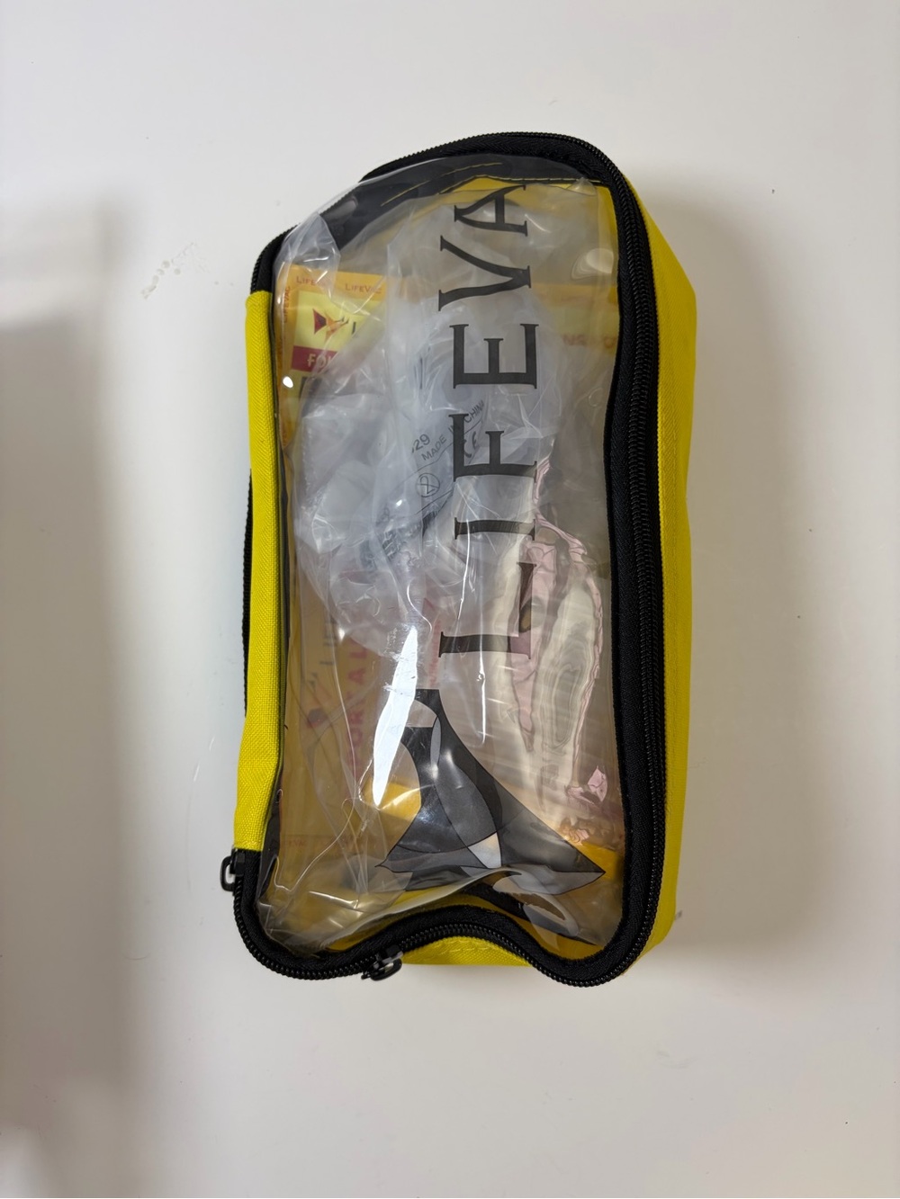 LifeVac Yellow Travel Kit - Portable Suction Rescue Device, First Aid
